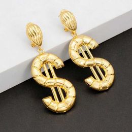 Dangle Chandelier American Dangle Earrings For Women US Dollar Pendant Eardrop Statement Jewelry Accessories Daily Wear Gifts S M L Size 24316