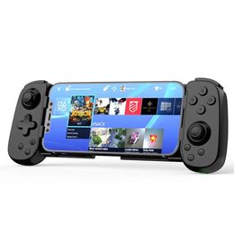 D6 Wireless Gamepad Stretching Extendable Gaming Controller Bluetooth Handle Pad for Phone Android Gamepad Game Accessoires 240306
