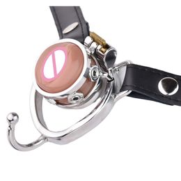 sex toys for men chastity cage penis ring dildo cock cage Wear a short chastity lock removable silicone CB lock chastity devices