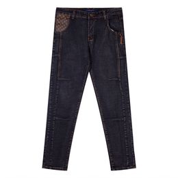 Nowa wysokiej jakości wysokiej jakości małe stóp długie spodnie Trendy młodzież spływające dżinsy marka Slim Fit Denim Spodni luksus v damskie dżinsy cztery liściowe spodnie koniczyny