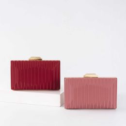 Evening Bags 3d Geometry Banquet Bag Versatile Dress Simple Skew Straddle Handheld