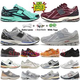 Trainers Sports luxury Running Shoes 1906 1906r Men Women OG Protection Pack White Sneakers Neon Nights Silver Orange Sports Jogging eur 36-45