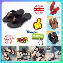 Casual Platform Slides Slippers Men Woman anti slip wear-resistant weight breathable super soft soles flip flop Flat sandals GAI