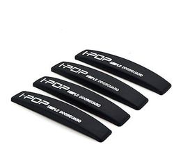 4 Pcs pure Colour Auto Car Door Edge Protector Scratch Strip Guards Bumper Kit SetCar modification supplies4934358