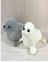 8inch Super Cute Kids Toys Plush Stuffed Doll Toy Animal White Grey Seal Doll for Baby Toy7931363