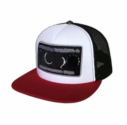 2024 Classic cross flower designer caps baseball hearts mens Snapbacks blue black women hats high quality brand ch cap 23ss chrome