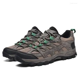 Fitness Shoes Hiking Men Summer Fishing Breathable Mesh Outdoor Woodland Cross-Country Mountain Cycling Sports