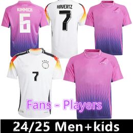 2024 Germany HUMMELS GNABRY Soccer Jerseys European Cup kit 24 25 KROOS WERNER DRAXLER REUS MULLER GOTZE KIMMICH Men Football Shirts Fans Player Version Home away888