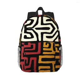 Backpack African Mudcloth Backpacks Boys Girls Bookbag Fashion Children School Bags Laptop Rucksack Shoulder Bag Large Capacity