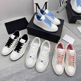 23% OFF Sports 2024 Small fragrant panda womens European goods 22 spring new flat bottom leisure sports board c simple Colour matching small white shoes