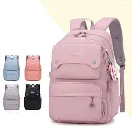 School Bags Primary Schoolbag Girls' Lightweight Children's Students Backpack Kawaii Waterproof Large Capacity