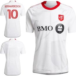 2024 Soccer Toronto FC 28 Raoul Petretta Jerseys 9 Ayo Akinola 29 Deandre Kerr 47 Kosi Thompson 24 Lorenzo Insigne 10 Alejandro Pozuelo Football Shirt Kits White