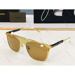 Tf Sunglasses Tom Sunglasses Men Desinger Sunglasses for Woman Golden Protection Frame Lens with Sign Tom Fors Sunglasses 0913 Trendy Glasses for Sunglasses 645