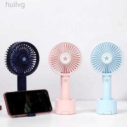 Electric Fans New electric fan usb mini aroma diffuser bracket handheld led 240316