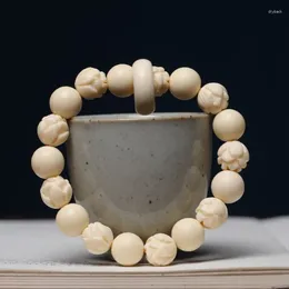 Strand Ivory Nut Round Lotus Flexible Ring Bodhi Seeds Bracelet Creative Accessories Beads String