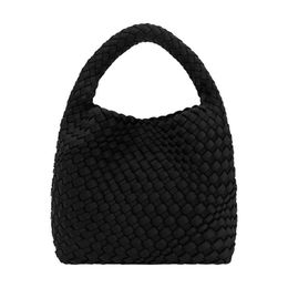 Designer Bottegs Arco Tote Venetas Bag Handmade woven bag large capacity tote womens 2024 new nylon mother handbag chain crossbody UIO5 MQGA