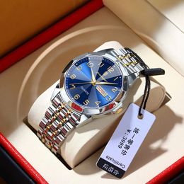 Swiss Brand New Waterproof and Fashionable Men's Quartz Watch Live Broadcast