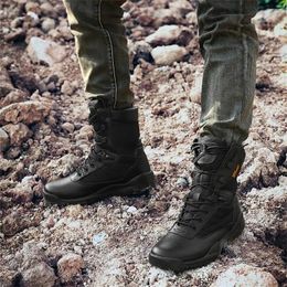 Fitness Shoes Anti-slip Playform 2024 Men's Military Tactical Hiking Boots Men Sneakers Sports 2024outdoor Out League Advanced YDX1