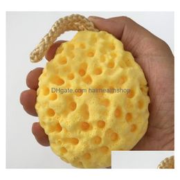 Sponges, Applicators & Cotton Wet N Wild Sponge Microphone Bath Sponges Ball Mesh Brushes Honeycomb Accessories Body Wisp Natural Dry Dhd0R