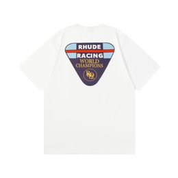 24ss rhude men t shirt shorts high quality designer fashion short sleeve europe america men women round neck tshirts and short US Size S-XLSDOW