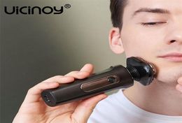 UICINOY Electric Razor Men Shaver Rechargeable Shaving Machine For Wet Dry IPX7 Waterproof Trimmer 2202222930123