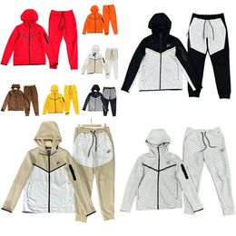Men's Tracksuits Splice zipper sweater Pair with panties Leisure sports style M-xxl Thickened waffle fabric casual suit fabric feels soft and comfortable
