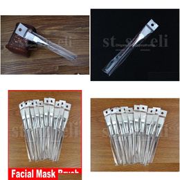 Makeup Brushes Facial Mask Brush Kit Makeup Brushes Face Skin Care Masks Applicator Cosmetics Home Diy Eye Tools Clear Handle Drop Del Dhs82