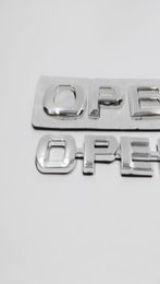 Car Styling Rear Trunk Emblem For Opel Letters Logo Decoration Sticker For Opel Astra Zafira Mokka Meriva7680280