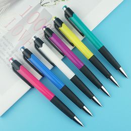 Colourful Ballpoint Pen Custom LOGO Press Capacitive Sensor Writing Tablet Computers Touch Two In One Suitable Learning Office 1.0 Mm Black Ink HZ140