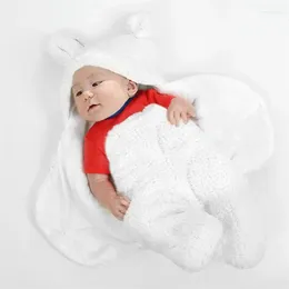 Blankets Cute Baby Sleeping Bag Wrap Blanket Born Infant Boy Girl Swaddle Pography Prop Autumn Winter