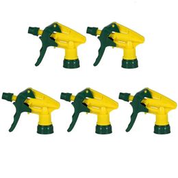 5Pcs Trigger Sprayer Disinfectant Spray Heads Spray Bottle Replacement Heads Pump Heads For Garden Watering Random Colour 240229