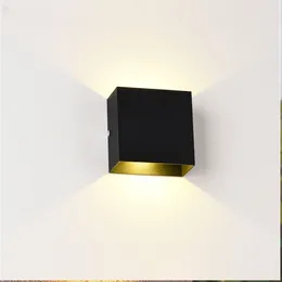 Wall Lamp Aluminium Alloy LED Light Dimmable Indoor Section 6w Cob Source Bedroom Bedside Corridor Sconce