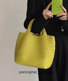 Designer Bottegs Arco Tote Venetas Bag High quality handmade woven bag with large capacity tote cabbage basket hand held bun mother single shoulder underarm D4TQ