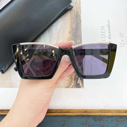 Designer Sunglasses mens designer sunglasses for women sun glasses cat eyes style Anti-Ultraviolet SL570 103OPT Retro Shield lens Plate Square full frame QJ8I