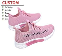 HBP Non Brand hot selling real fly woven black most popular sneakers for women sports girls casual comfortable running shoes