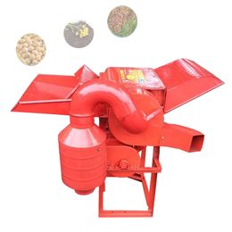 Multifunctional Legume Thresher Mini Wheat Thresher Rice Thresher Sheller Soya Beans Sheller Machine For Farm