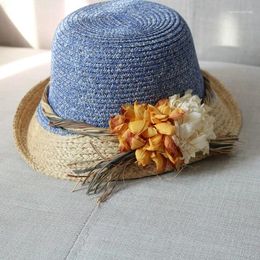 Wide Brim Hats Good Quality Summer Hat Women Raffia Straw Cap Ladies Big Sun For Girl Beach