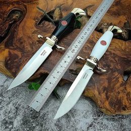 Tactical Knives Best-Selling Russian Outdoor Portable Knife Self-Defense Wilderness Survival Knife Hunting Fishing Barbecue Small Straight KnifeL2403