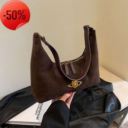 Factory Stores 2024 New Autumn/winter Fashion Commuting Large Capacity Bag Womens Western Style Shoulder Casual Underarm