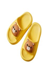 china brand yellow childrens slippers summer korean version of the cartoon rabbit home indoor baby home cute sand7555677