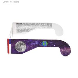 Outdoor Eyewear Sunglasses 6/12/24/50/Pcs Safe shooting UV Philtre lunar eclipse glasses neutral lunar eclipse goggles H240316