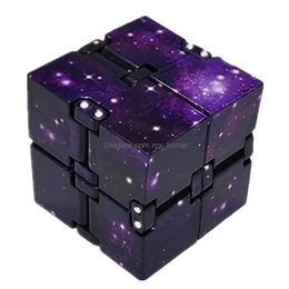 Magic Cube Trending Starry Sky Infinite 2X2 Infinity Mini Toy Finger Variety Box Fingertip Artefact Adt Toy24107164030 Drop Delivery Dhbyv