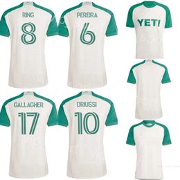 AUSTIN FC 2024-25 Soccer 17 Jon Gallagher Jerseys Mans 33 Owen Wolff 9 Gyasi Zardes 7 Emiliano Rigoni 18 Julio Cascante 10 Sebastian Driussi Football Shirt Kits