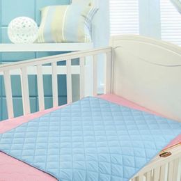 Waterproof Baby Infant Diaper Nappy Urine Mat Kid Simple Bedding Changing Cover Pad Sheet Protector Cotton Bed Children 240304