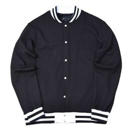 Hot Selling Custom Sport Outerwear Blank Plain Cool Style Fleece Winter Baseball Jackets For Men 50 89