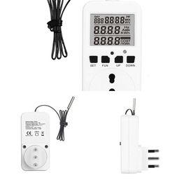 New New Italian Style Digital Display Socket Control Switch Fish Tank Refrigerator Pet Heating Temperature Controller