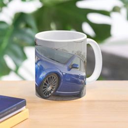 Mugs Blue Mondeo ST Coffee Mug Thermo Cups For Coffe Tea Customizable