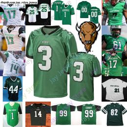 2024 Marshall Thundering Herd Football Jersey NCAA College Broc Thompson Darius Hodge Marquis Couch Curry Oliver Dobson Left Pennington