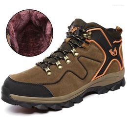 Fitness Shoes Winter Men Women Hiking Outdoor Walking Jogging Trekking Warm Boots Mountain Climbing Sport Sneakers Athletic Waterproof