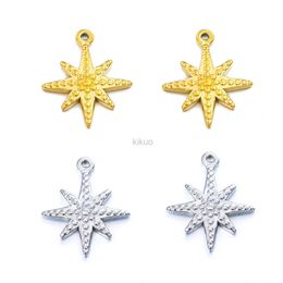 Dangle Chandelier DOOYIO 3pcs/Lot Stainless Steel Hexagram Star Pendant 15mm*18mm DIY Jewellery Necklace Bracelet Earring Charms Making Accessories 24316